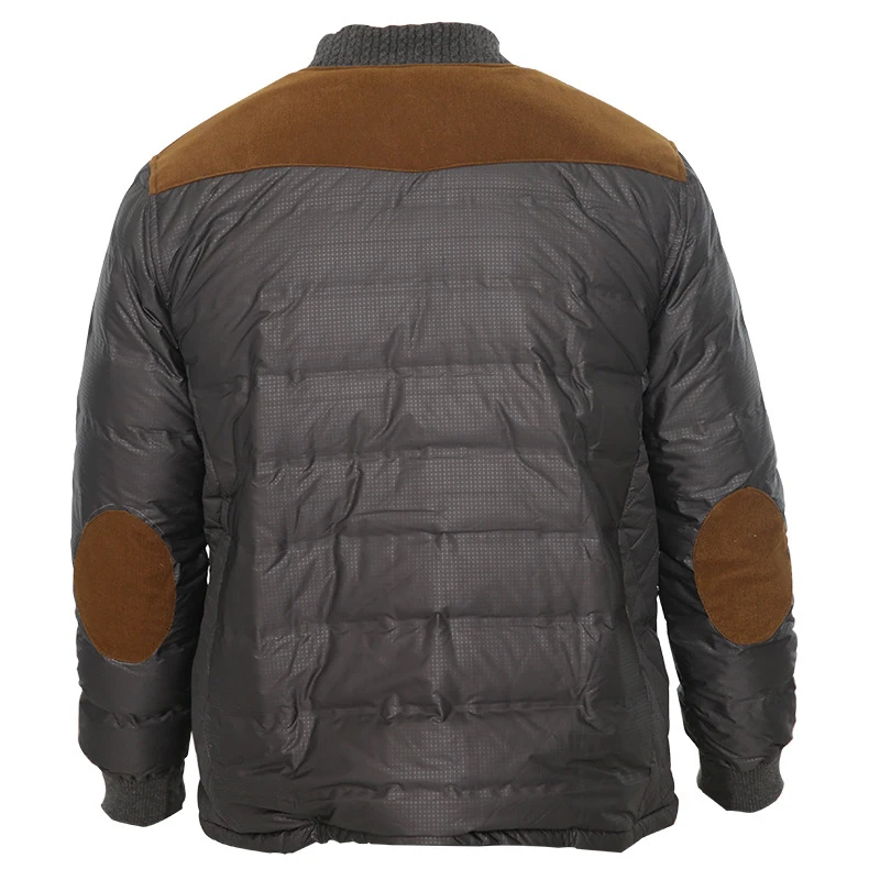 Мужской пуховик Канадская зимняя повседневная куртка утепленная бархатная