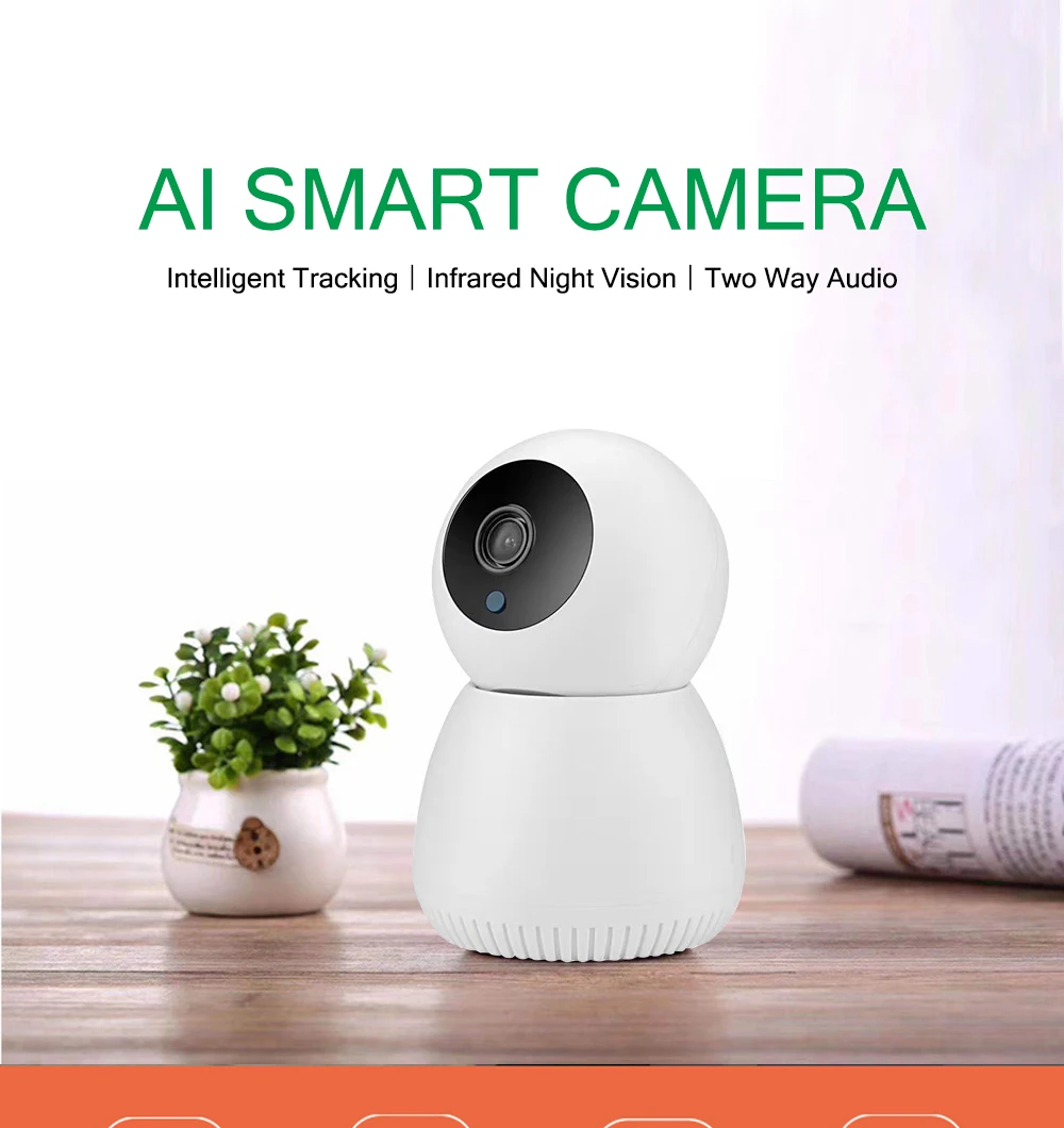 1080P Беспроводная 1920*1080 wifi ip-камера, интеллектуальная домашняя охранная камера видеонаблюдения, сетевая камера с wifi P6Spro