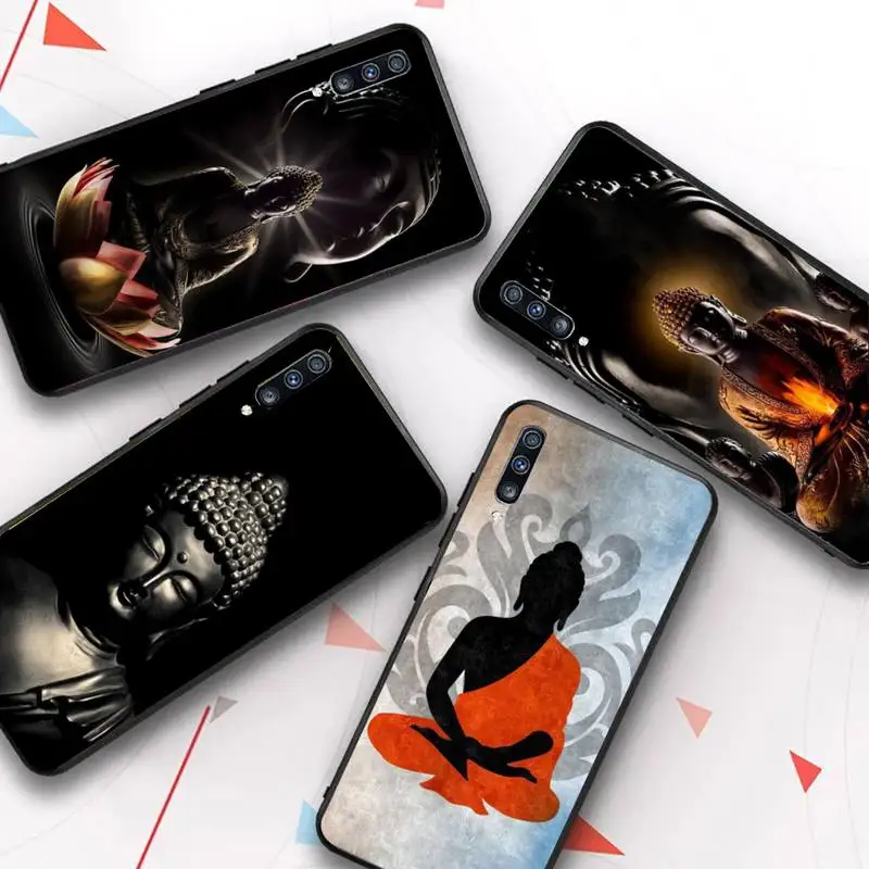 

Retro Galactic Gautama Buddha Budha Phone Case for Samsung Galaxy A51 30s a71 A21s A70 10 A30 Capa