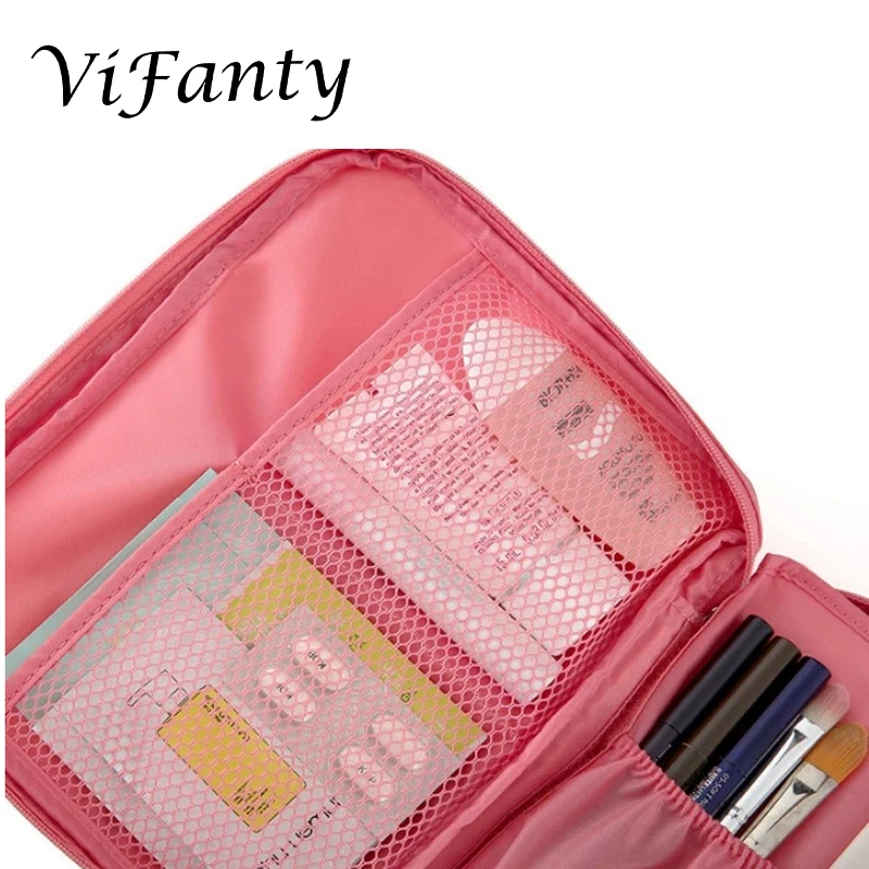 Сумка для туалетных принадлежностей дорожная многофункциональная косметичка