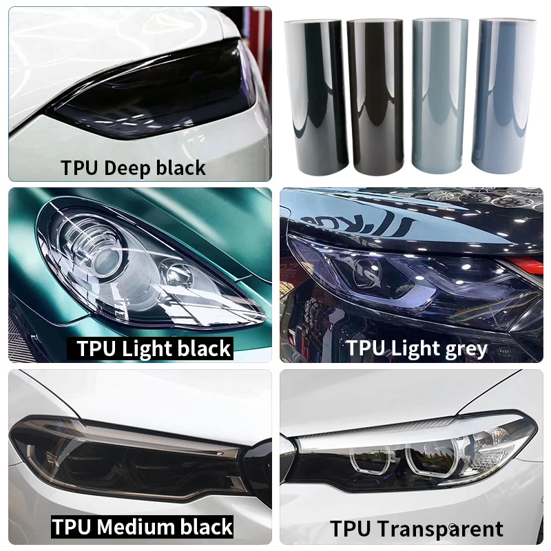 Универсальная защитная пленка для фар| |