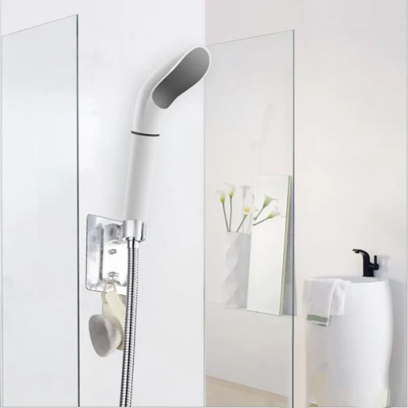 

Black and White Shower Head Filter Pressurized Bath Hotel Household Water Shower Head Water Saving Pressurized Hand Nozzle