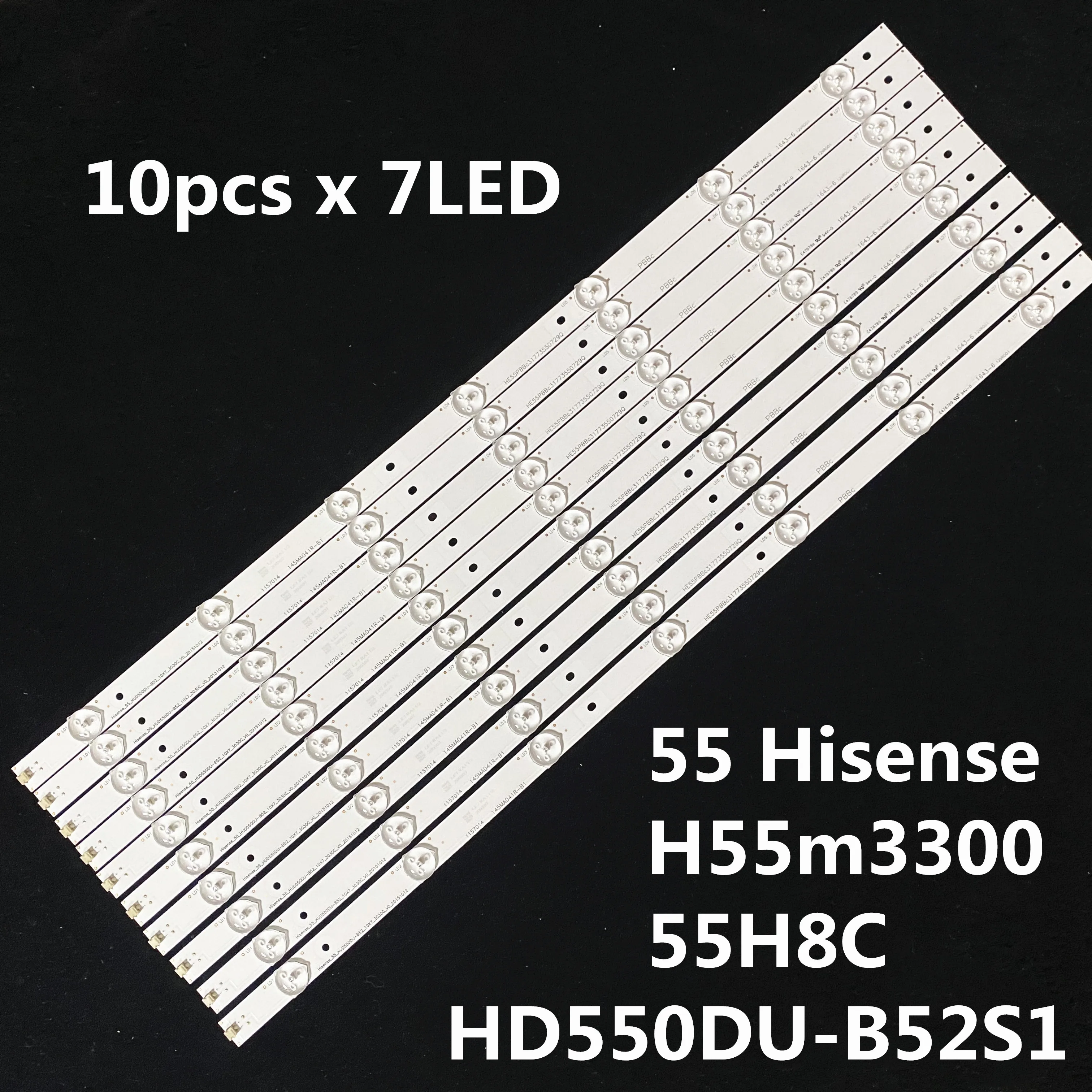 Оригинальная светодиодная подсветка 55 Hisense H55m3300 55H8C HD550DU B52S1 B52 10X7 3030C