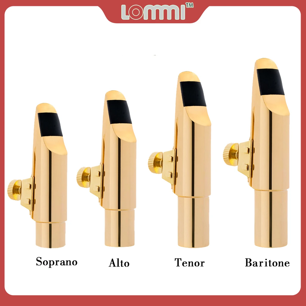 Bocal de Metal Peça de Saxofone - a - Lommi Saxofone Alto Tenor Baritone Tampa Inteligente 5 6 7 8 9 s t - b