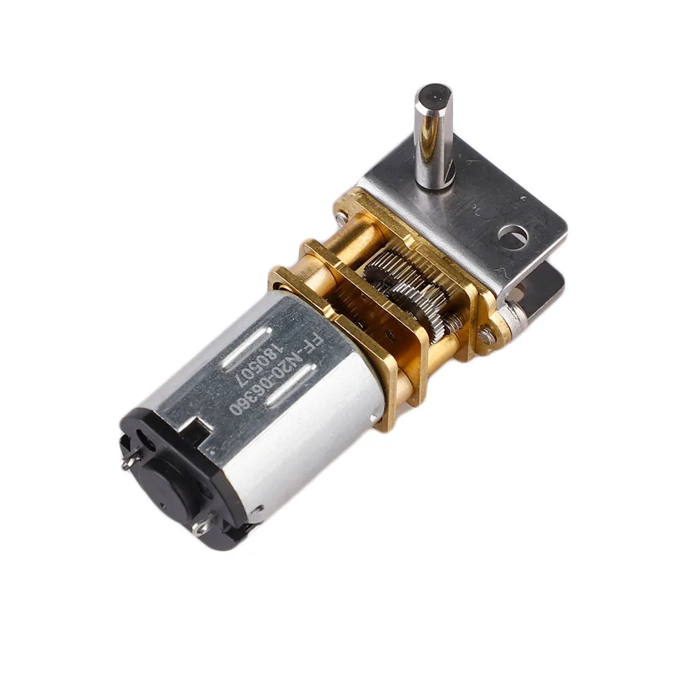 

12V 22RPM Worm Gear Motor Micro Robot Motor Door Lock Motor Ultra-thin Power Tool Accessories