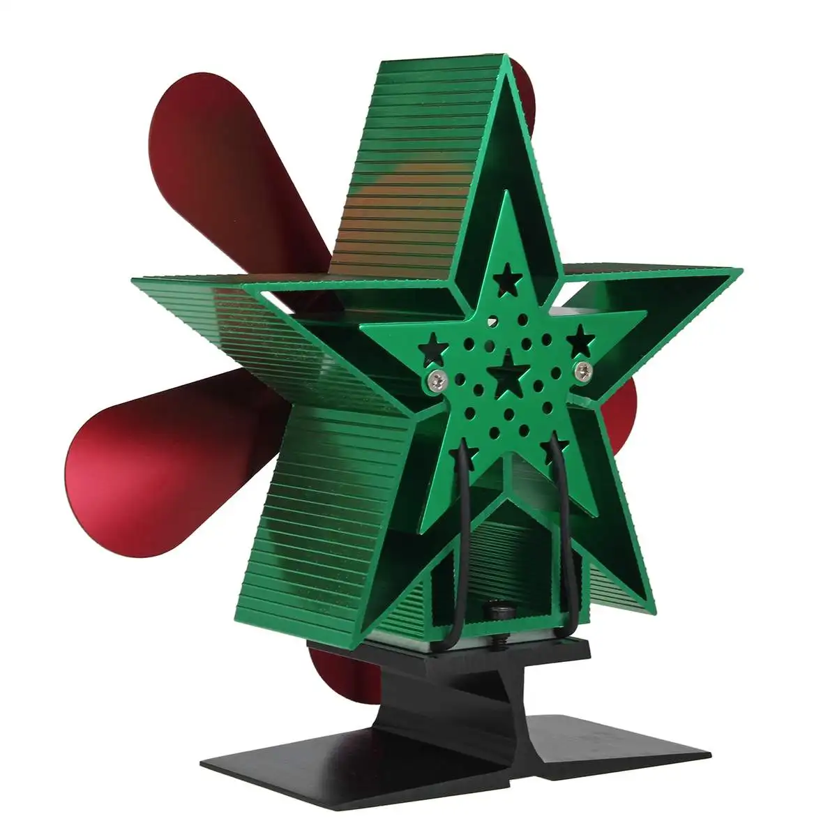 

Christmas Decorations For Home Fireplace Heat Powered Stove Fan Wood Burner Fireplace Quiet Hight Efficient Heat Distribution