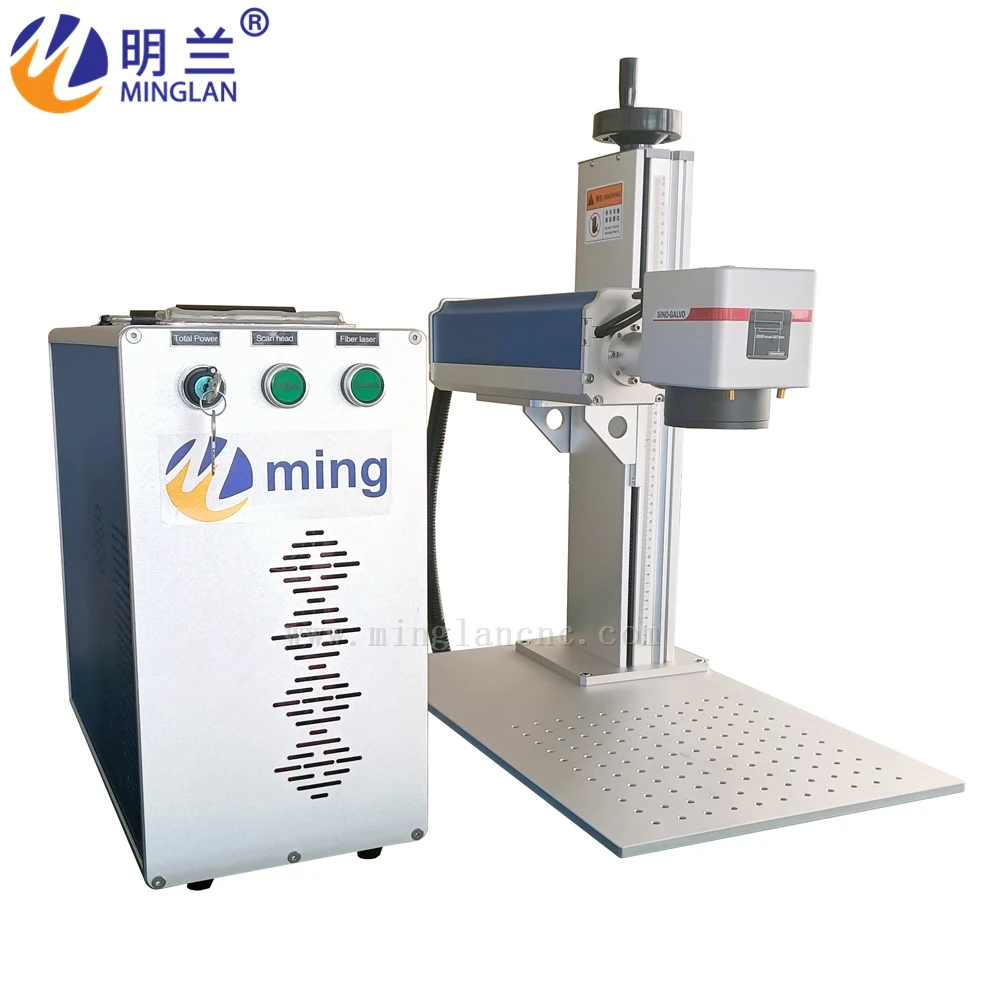 Волоконная лазерная маркировочная машина Raycus мощностью 20 Вт/30 Вт для маркировки