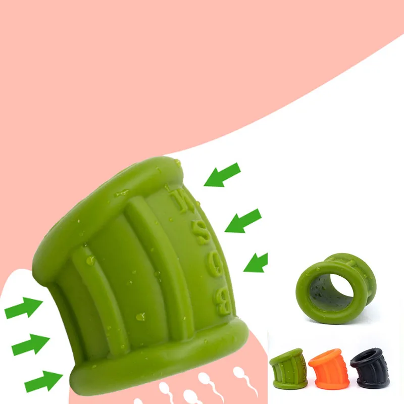 Мягкое жидкое Силиконовое кольцо для мужского пениса целомудренная клетка член