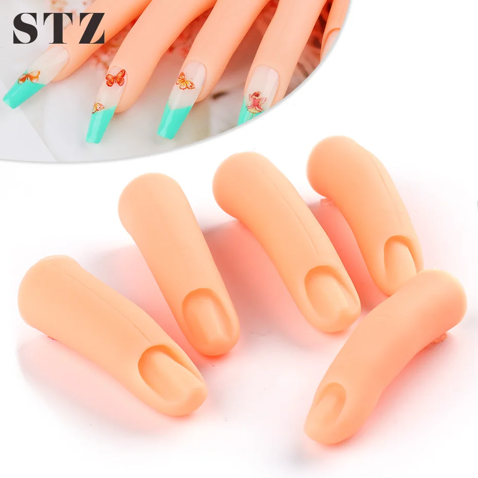 Профессиональная практика имитация пальца модель для маникюра регулируемый