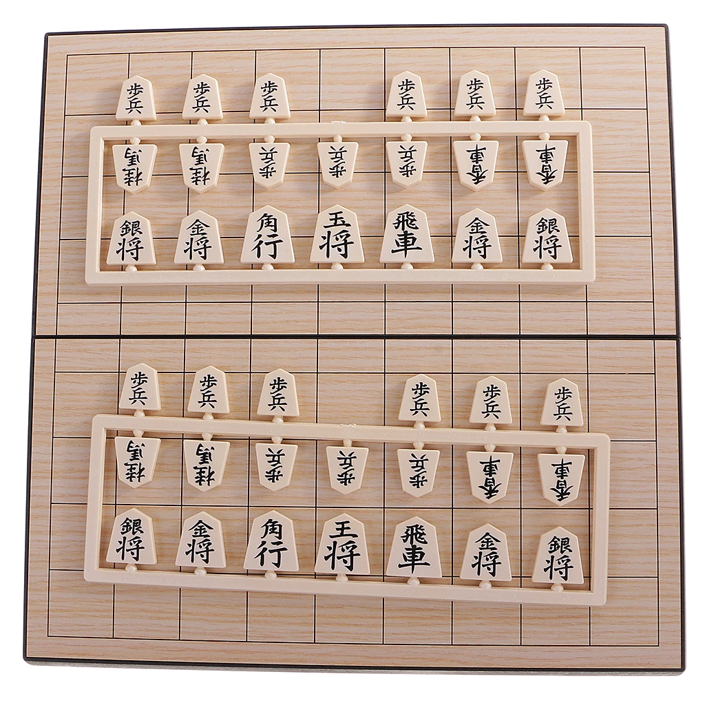 Новая учебная японская шахматная доска Shogi с деревянной складной шахматной