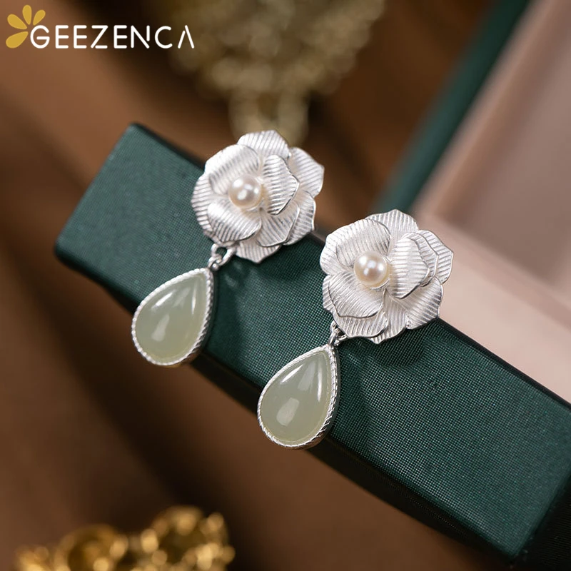 

Женские серьги-гвоздики из серебра 925 пробы, с жемчугом