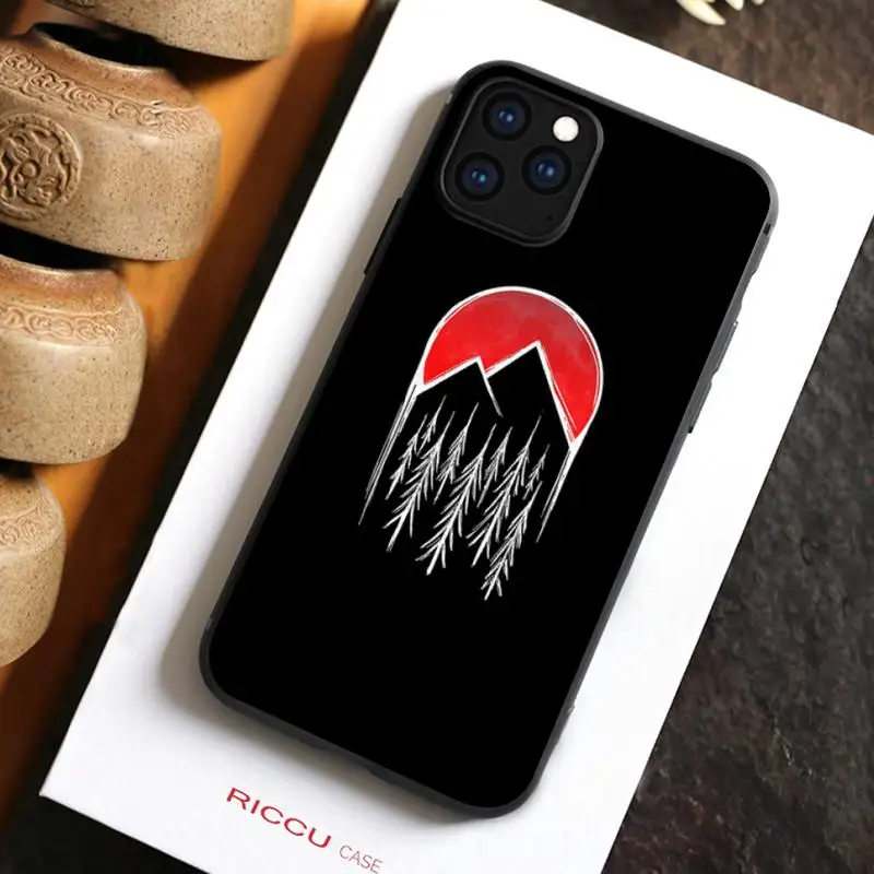 

Welcome To Twin Peaks Phone Case For iPhone 11 12 Pro XS MAX mini 8 7 6 6s Plus X 2020 XR iphone 13 Pro phone case