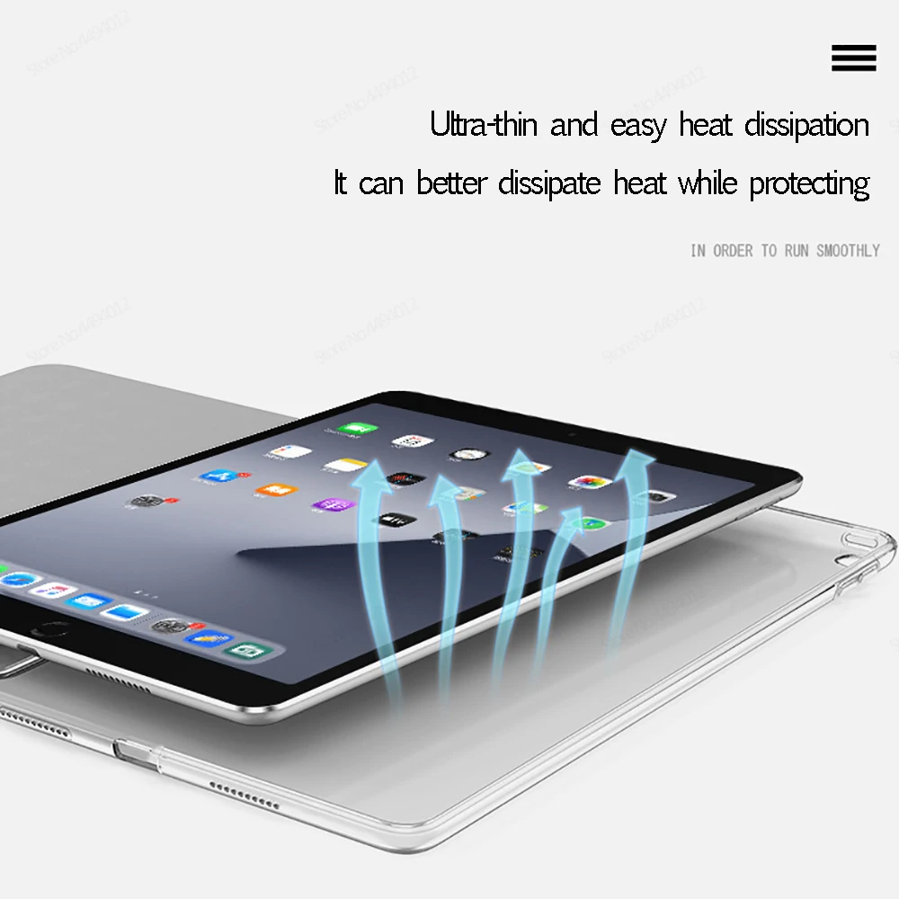Чехол для iPad Air 4 2020 новинка 10 9 чехол 2 7 8th Pro 11 5 3 2019 Mini 5th 6th Generation прозрачный