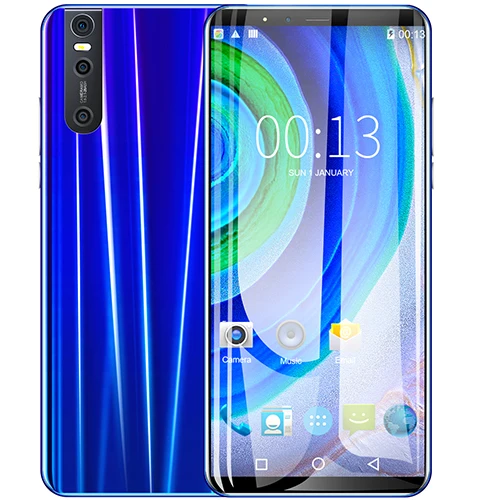 Grandient Blue Самая дешевая Быстрая Cectdigi X17 MTK6582 Смартфон Android OS 5,1 FACE ID 1 Гб+ 8 Гб 2200 мАч 5,5 дюйма 2МП+ 5Мп мобильный телефон - Цвет: Grandient Blue