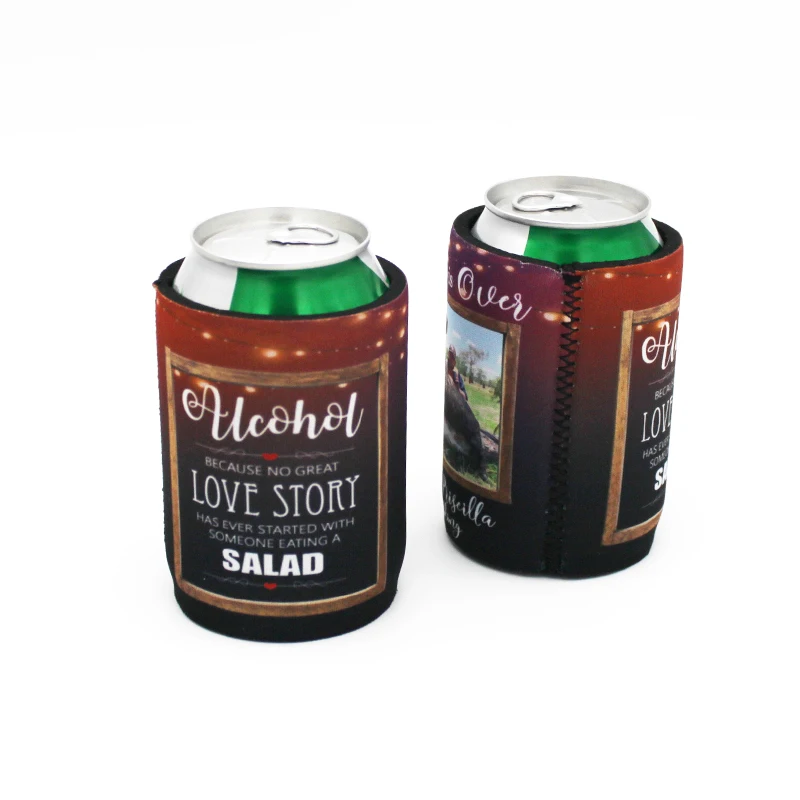 100 Pieces Stubby Holders Australia Wedding Beer Can Cover Custom Neoprene Bottle Holder Cooler Birthday | Багаж и сумки