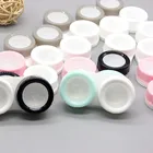 Косметический Чехол для контактных линз, 1 шт., коробка для ухода за глазами, двойная коробка для очков, безопасный Чехол для контактных линз