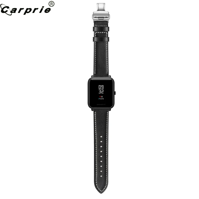 Быстросъемный мягкий кожаный ремешок CARPRIE для Huami Amazfit Bip 907|Смарт-аксессуары| |