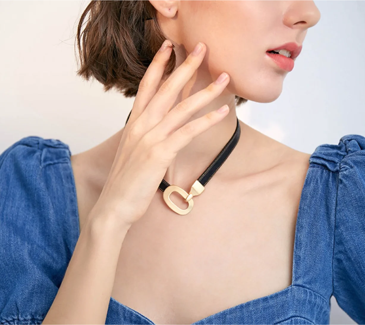 

2023 trend Casual Clavicle Chain Pendant Choker vintage Unusual Necklaces for women Fashion Jewelry
