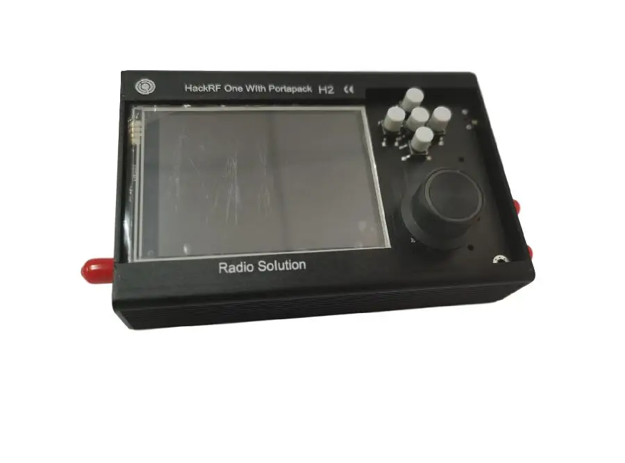 PORTAPACK H2 + HACKRF ONE SDR радио с хаос прошивки 0.5ppm TCXO GPS 3 2 дюйма сенсорный ЖК аккумулятор