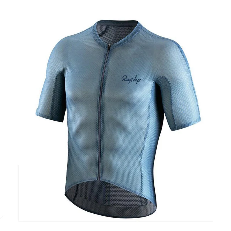 RCC RAPHP Высококачественная велосипедная майка с коротким рукавом дышащая сетчатая
