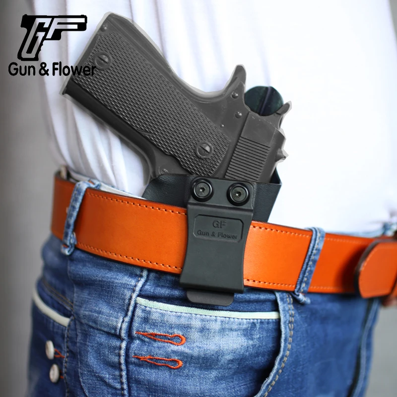 Gun&ampFlower Beretta 92FS IWB Kydex Holster Mag Holder Open Top Concealment Carry Hunting Bag | Спорт и развлечения