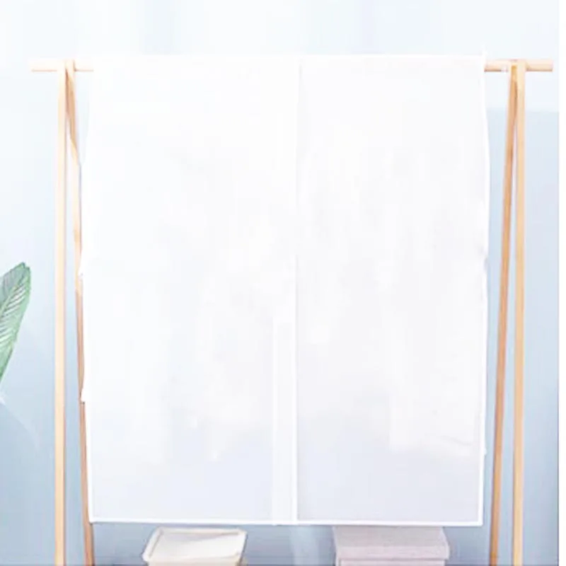 

Transparent Clothes Dust Cover For Suit Dress Coat Wardrobe Hanging Moistureproof Storage Case 2 Sizes Closet Folding Organizer