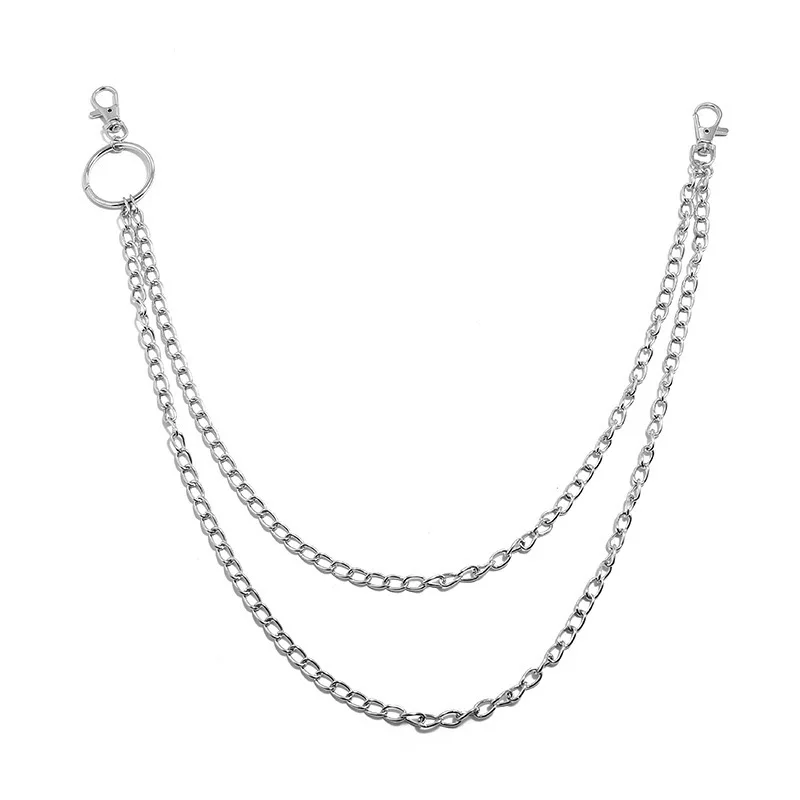 

2021 HOT Punk Trend Slim Pants Chain Belt Hip Hop Rock Metal Belt Chains Jeans Long Clothing Accessories Jewelry Gift Wholesale