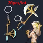 Брелок для косплея RJ, для мужчин и женщин, 20 шт., Семь смертных грехов, эсканор брелки с топорами, тайзай Берсерк, меч