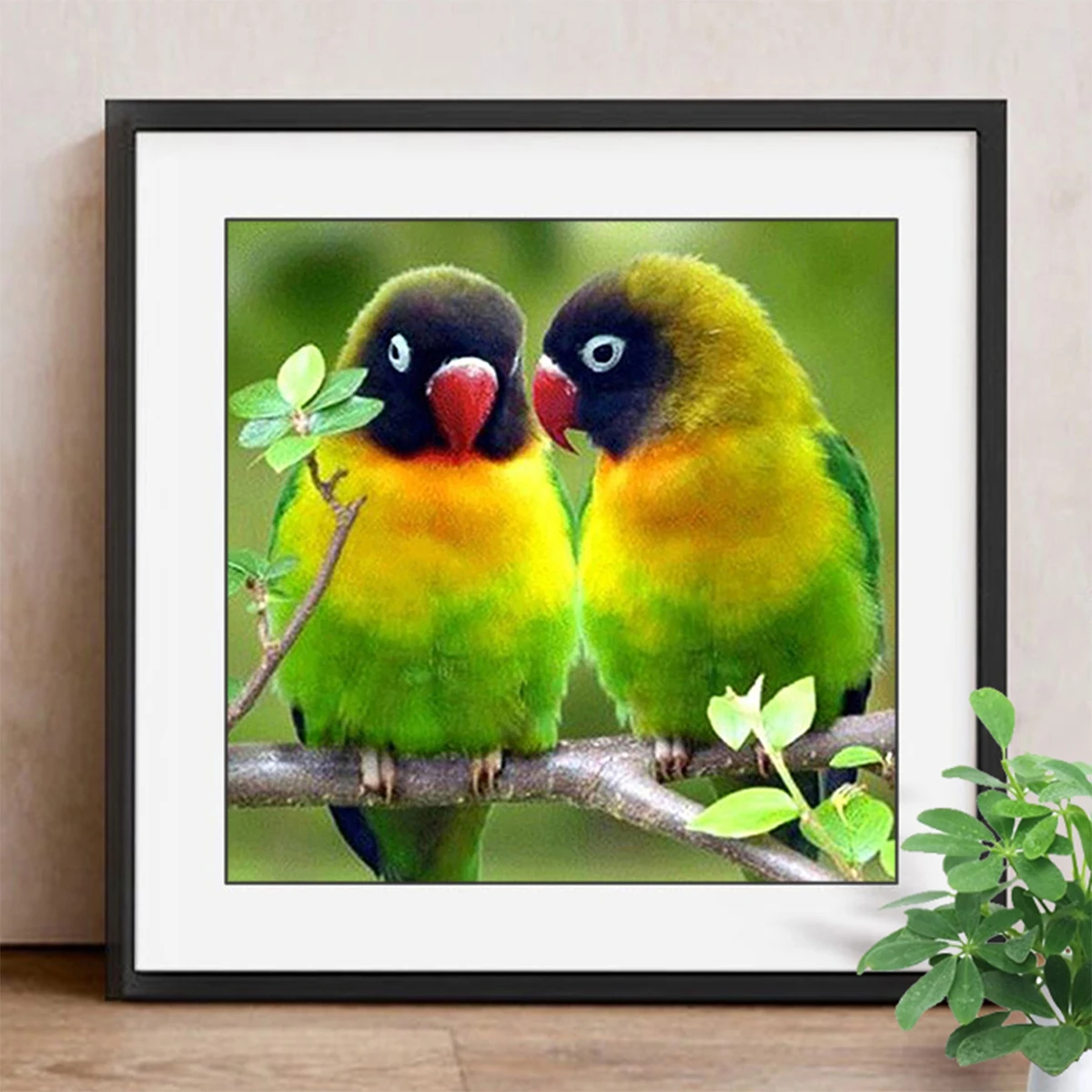 Полноразмерная алмазная живопись животное птица украшение для дома 5D вышивка