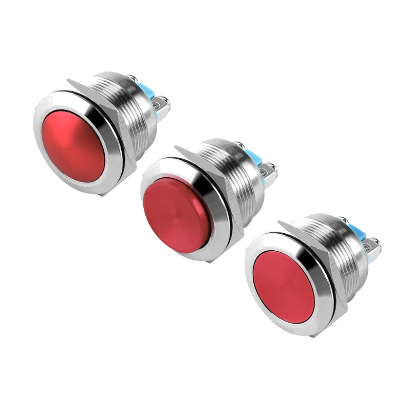 YZWM 22 мм металлическая кнопка сброс старт входной переключатель