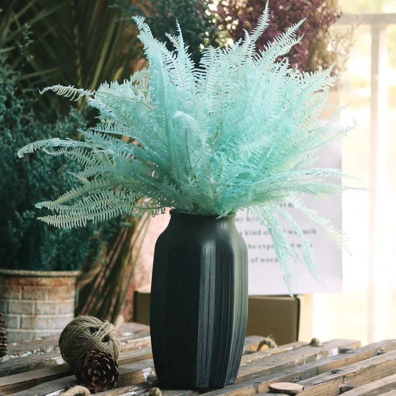 

Multicolor Vegetation Leaves Preserved Fresh Flower Beautiful Bright Home Decoration Photographic Prop Living Room Decoration