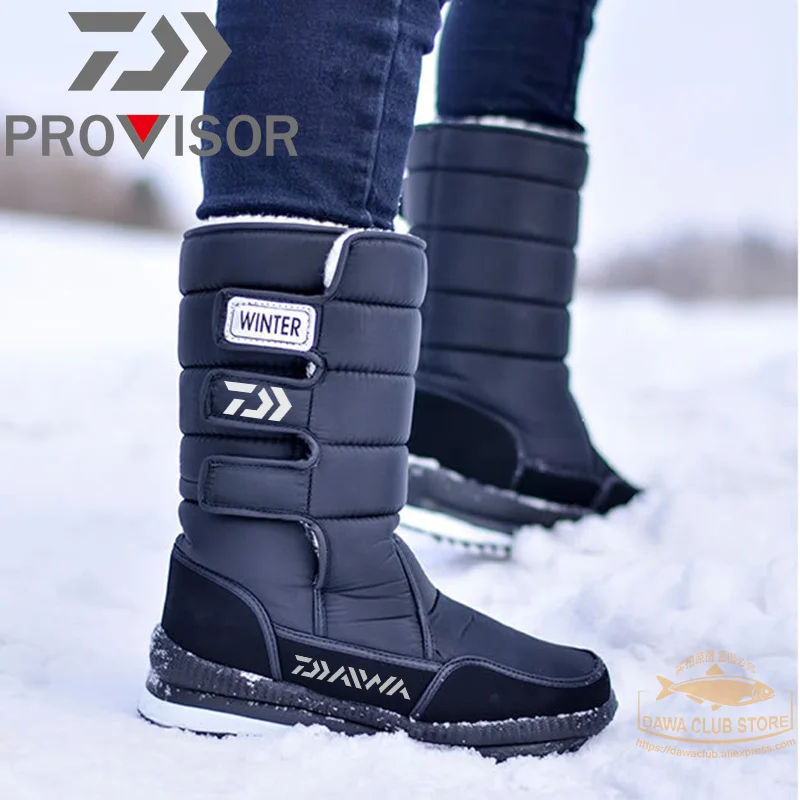 2021 DAIWA в рыбацком стиле Вельветовая теплая обувь Уличная Нескользящая подошва