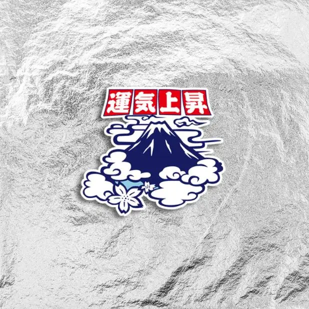 Светоотражающее крепление виниловые наклейки fuji в японском стиле на окно