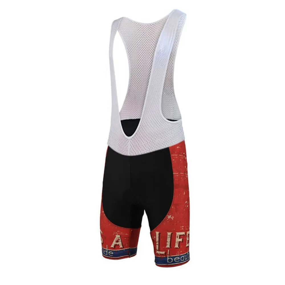 

Women Cycling Jersey Set Life is a Beautiful Ride Cycling Clothing Summer Bicycle Shorts Road Race Bike Suit MTB Maillot Culotte