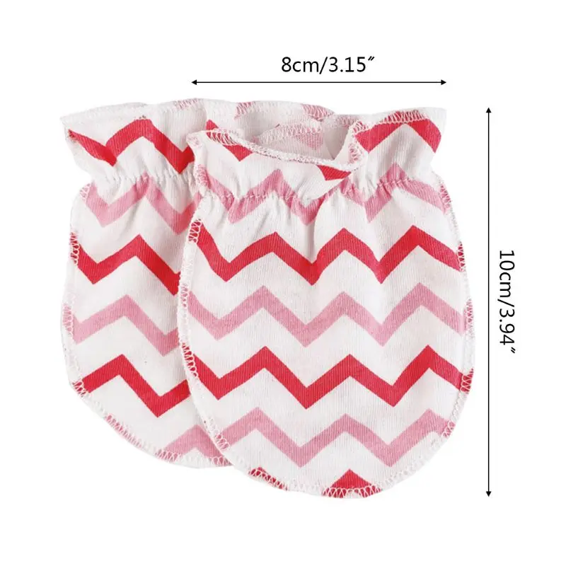 

3 Pairs Baby Anti Scratching Soft Pure Cotton Gloves Newborn Protection Face Scratch Mittens Infant Handguard Supplies
