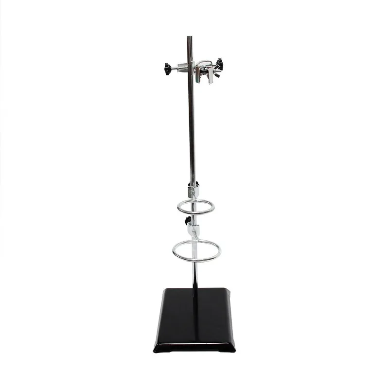 

1 Set 50cm Lab Stands With Clamp Clip Flask Clamp Condenser Clamp Iron Stands Laboratory Educational Supplies