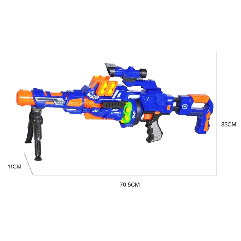 Электрический игрушечный пистолет для Nerf мягкие шариковые пули Дротика Blaster