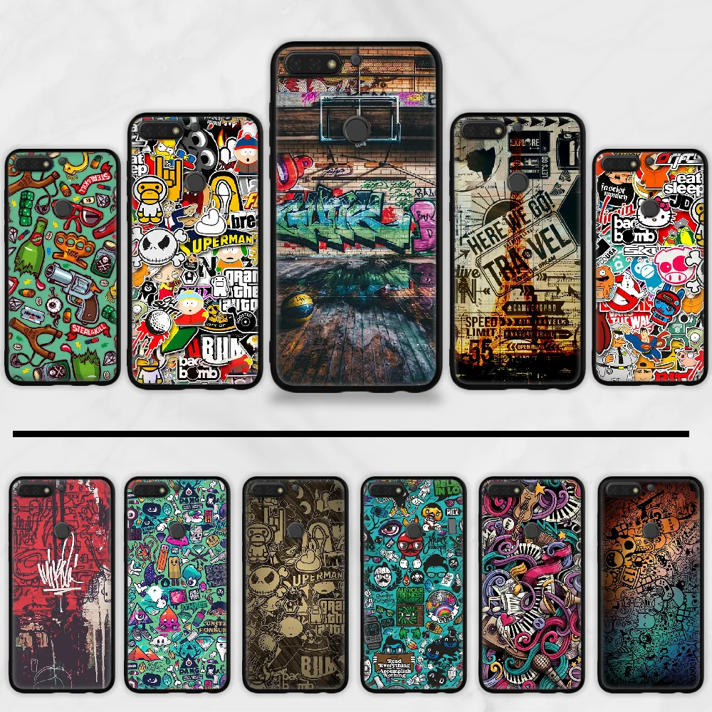 Чехол для Huawei Honor 7C 7A 8X 8A 9 10 10i Lite 20 NOVA 3i 3e|Бамперы| |