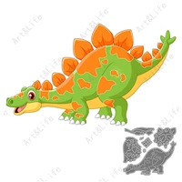 new metal cutting dies dinosaurs childrens toys birthday gifts stencils for making scrapbooking paper cards embossing cut die