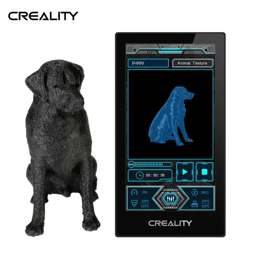 Creality 3D Pad 5-дюймовый сенсорный экран HD 32 бит ядро ARM9 совместимый со всеми FDM