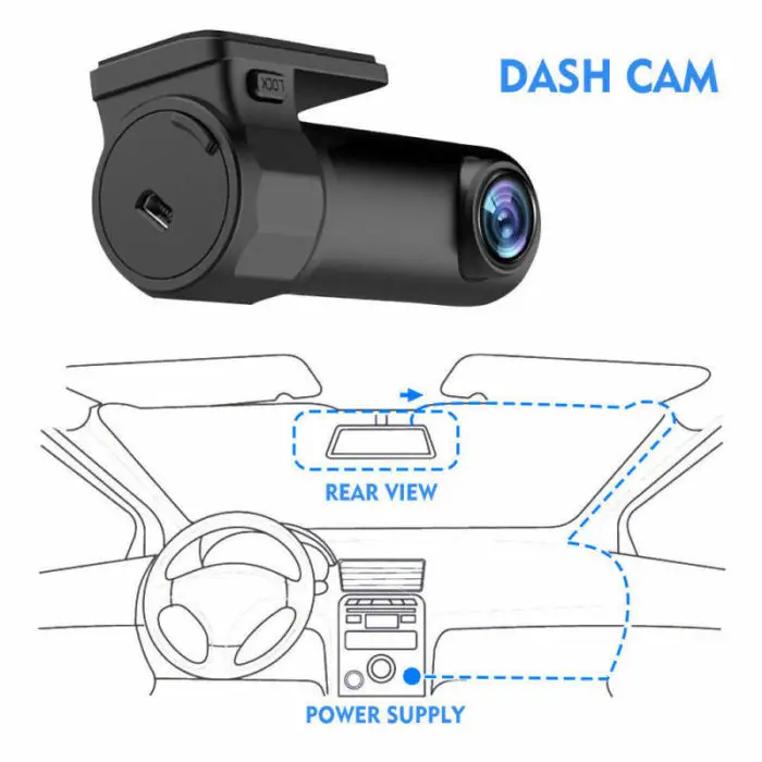 Мини HD 1080P wifi видеорегистратор для автомобиля dvr камера видео рекордер широкий угол g-сенсор детектор движения NJ88