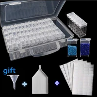 285664 grids 5d diy diamond painting tools drill box hinestone embroidery crystal bead organizer storage case container access