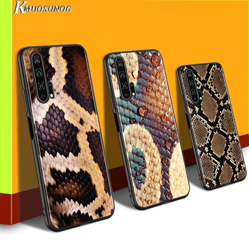 Черный матовый чехол для Honor V30 9X 8X 10i 10 9 Lite 8 8S 7C 7A Pro модный кожаный телефона со