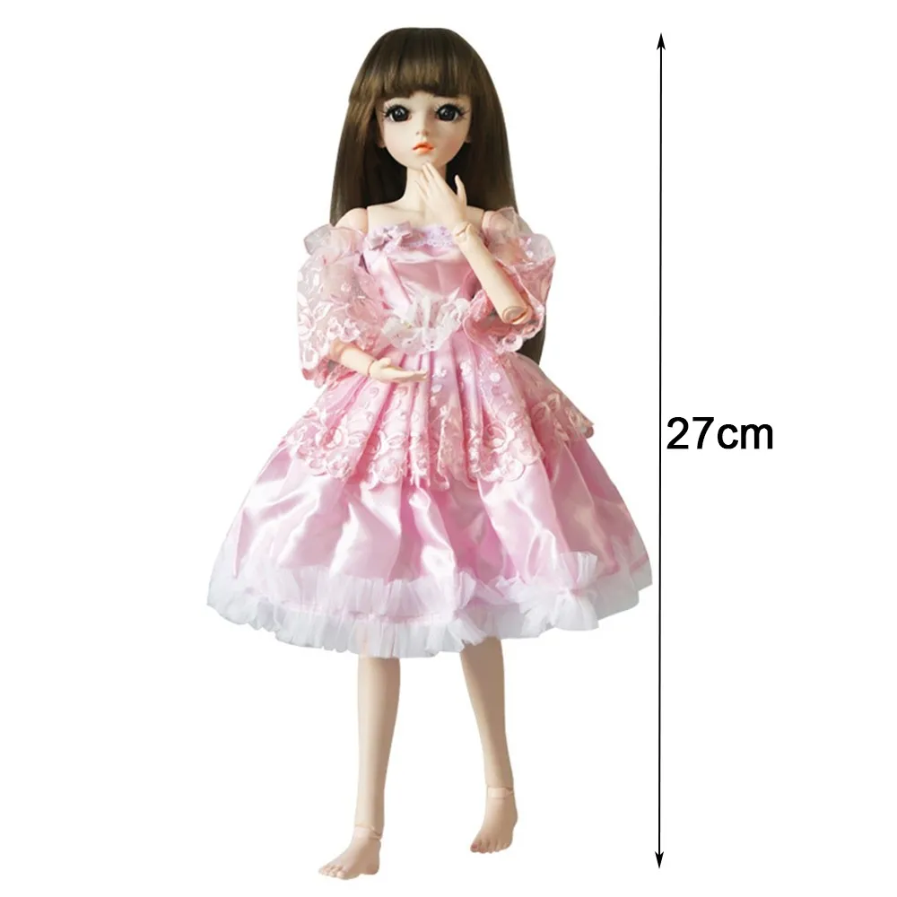 60 см кукольная одежда BJD кукла платье имитация Кукла Наряд Платье милое принцессы