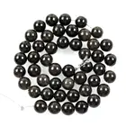 Бусины-шармы из натурального камня, разных цветов, 4-12 мм