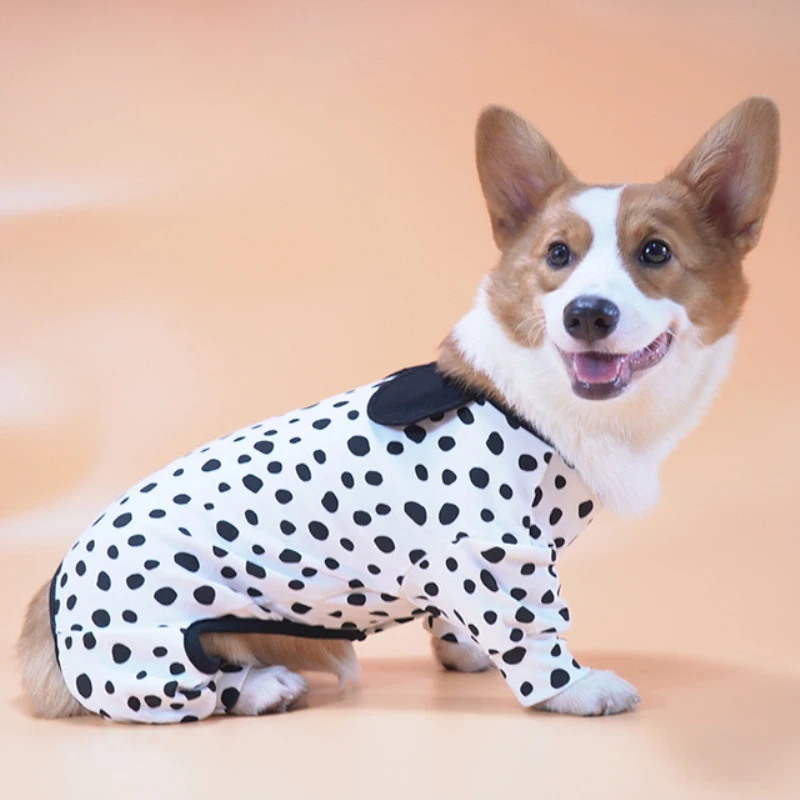 Пижамы для собак комбинезон померанский пудель Bichon шнауцер мопс французский