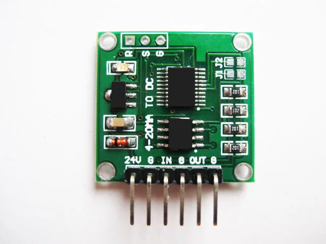 Новый Ток Напряжение модуль 4-20mA до 0-5V линейное преобразование и