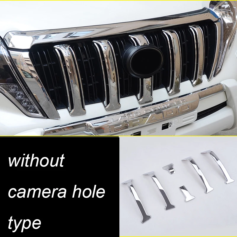 Lsrtw2017 блестящие Передние решетки из АБС-пластика для автомобилей toyota land cruiser prado