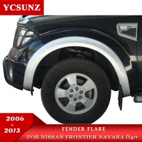 oem mudguards fender flare arch wheels accessories for nissan frontier navara d40 2006 2007 2008 2009 2010 2011 2012 2013