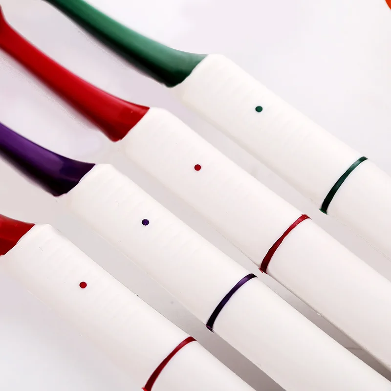 

4pcs/Pack Natural charcoal eco bamboo toothbrush Family Pack